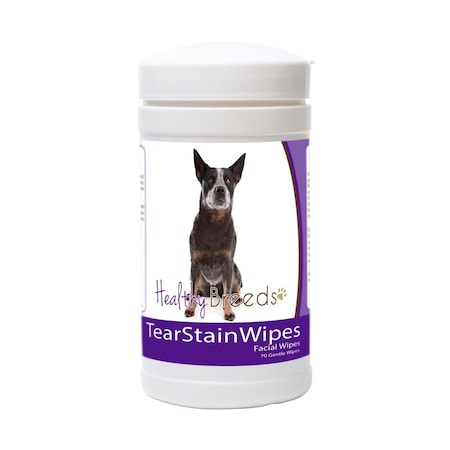 Healthy Breeds Australian Cattle Dog Tear Stain Wipes 840235152835